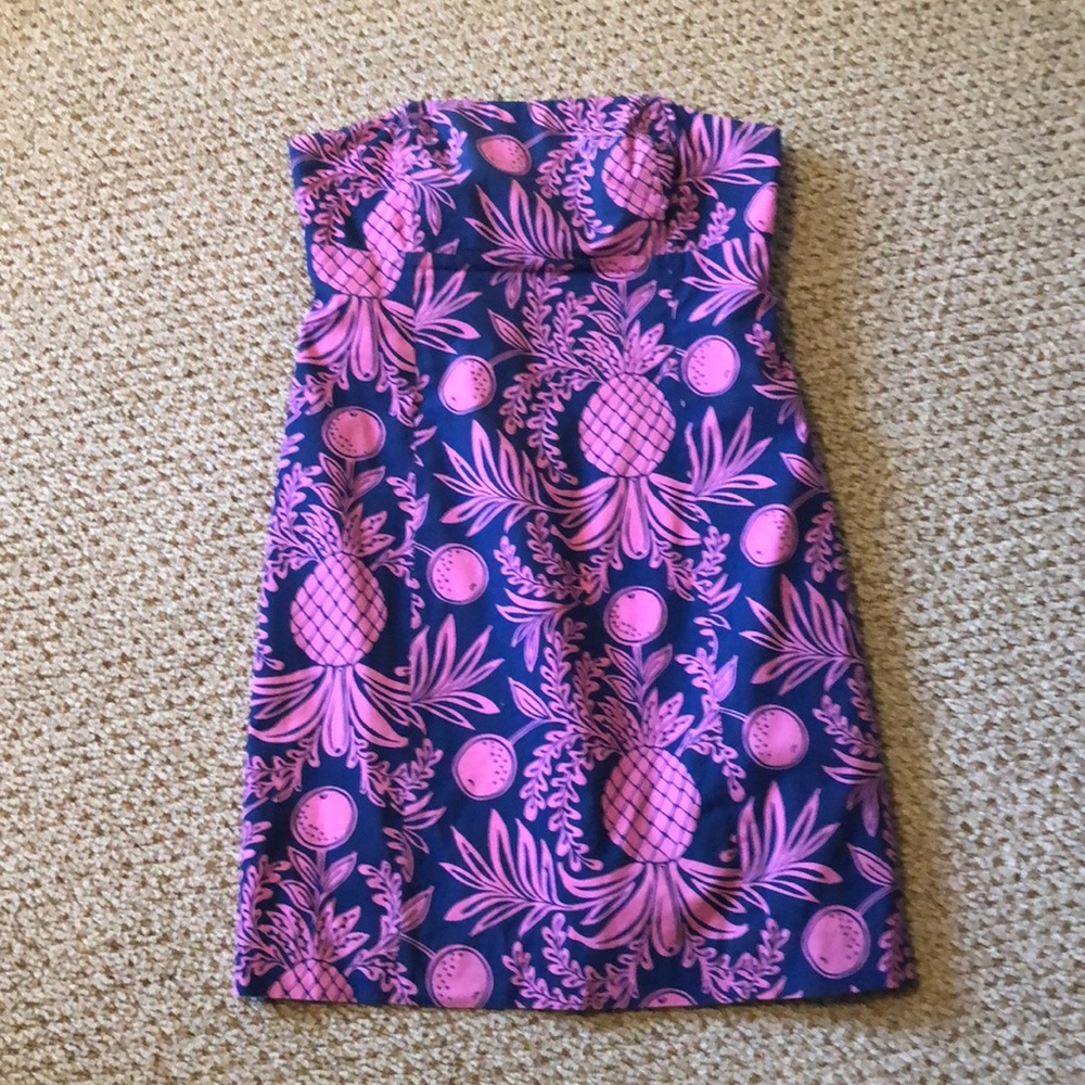 Strapless Lilly Pulitzer dress